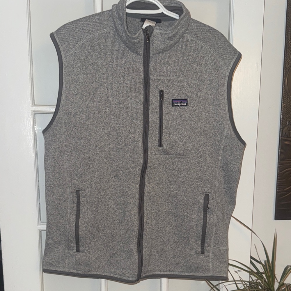 Patagonia Classic Synchilla Fleece Jacket – Gray – Full Zip – Men’s Large